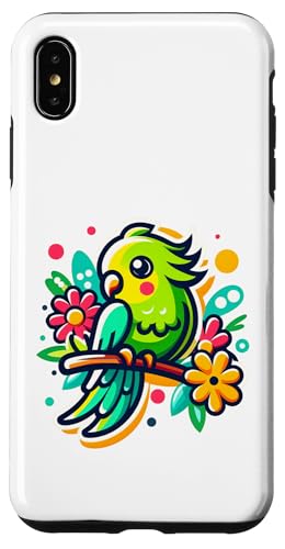 Sittich Vogel Gartenarbeit niedlich Hülle für iPhone XS Max von Fun Sale Store