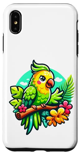 Sittich Vogel Gartenarbeit niedlich Hülle für iPhone XS Max von Fun Sale Store