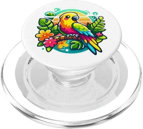 Sittich Vogel Gartenarbeit niedlich PopSockets PopGrip für MagSafe Sittich Vogel Gartenarbeit niedlich PopSockets PopGrip für MagSafe von Fun Sale Store