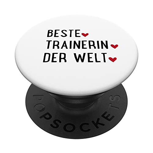 Beste Trainerin der Welt PopSockets mit austauschbarem PopGrip Beste Trainerin der Welt PopSockets mit austauschbarem PopGrip von Fun Shirts