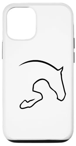 Hülle für iPhone 14 Pro Springendes Pferd Hülle für iPhone 14 Pro Springendes Pferd von Fun Shirts