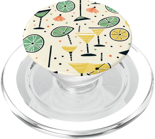 Cocktail-Muster-Design, Sommer-Getränke-Clipart, Party-Design PopSockets PopGrip für MagSafe Cocktail-Muster-Design, Sommer-Getränke-Clipart, Party-Design PopSockets PopGrip für MagSafe von Fun Summer Beach Designs