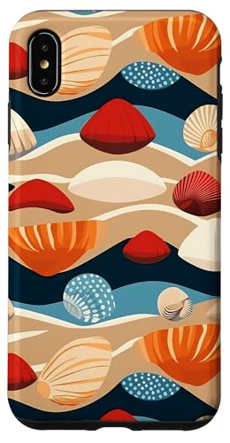 Muschel-Design, Strandmuster, Ozeanwellenkunst, Küste Hülle für iPhone XS Max Muschel-Design, Strandmuster, Ozeanwellenkunst, Küste Hülle für iPhone XS Max von Fun Summer Beach Designs