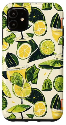 Sommer-Cocktail-Design, Margarita-Illustration, Zitrus-Design Hülle für iPhone 11 Sommer-Cocktail-Design, Margarita-Illustration, Zitrus-Design Hülle für iPhone 11 von Fun Summer Beach Designs