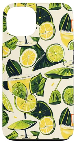 Sommer-Cocktail-Design, Margarita-Illustration, Zitrus-Design Hülle für iPhone 13 Sommer-Cocktail-Design, Margarita-Illustration, Zitrus-Design Hülle für iPhone 13 von Fun Summer Beach Designs