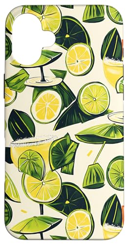 Sommer-Cocktail-Design, Margarita-Illustration, Zitrus-Design Hülle für iPhone 16 Plus Sommer-Cocktail-Design, Margarita-Illustration, Zitrus-Design Hülle für iPhone 16 Plus von Fun Summer Beach Designs