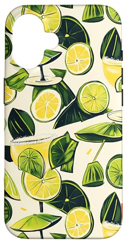 Sommer-Cocktail-Design, Margarita-Illustration, Zitrus-Design Hülle für iPhone 16 Sommer-Cocktail-Design, Margarita-Illustration, Zitrus-Design Hülle für iPhone 16 von Fun Summer Beach Designs