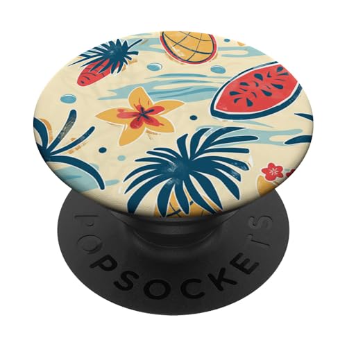 Sommer-Design, Strand-Design, Urlaubsmuster, tropisch PopSockets Klebender PopGrip Sommer-Design, Strand-Design, Urlaubsmuster, tropisch PopSockets Klebender PopGrip von Fun Summer Beach Designs