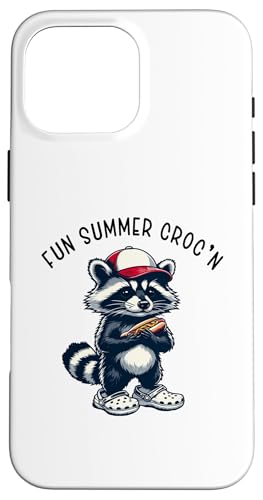 Sommer Lustiges Waschbär Tee Hotdog Cartoon Cute Animal Trend Hülle für iPhone 16 Pro Max Sommer Lustiges Waschbär Tee Hotdog Cartoon Cute Animal Trend Hülle für iPhone 16 Pro Max von Fun Summer Beach Designs
