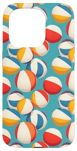 Strandball-Design, nahtloses Muster, Sommerspaß, bunt Hülle für iPhone 15 Pro Strandball-Design, nahtloses Muster, Sommerspaß, bunt Hülle für iPhone 15 Pro von Fun Summer Beach Designs
