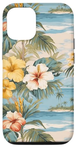 Tropischer Strand Hibiskus Blumendesign, Island Paradise Art Hülle für iPhone 12/12 Pro Tropischer Strand Hibiskus Blumendesign, Island Paradise Art Hülle für iPhone 12/12 Pro von Fun Summer Beach Designs