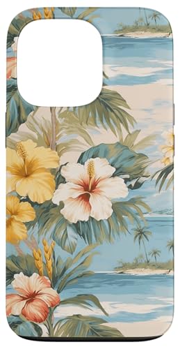 Tropischer Strand Hibiskus Blumendesign, Island Paradise Art Hülle für iPhone 13 Pro Tropischer Strand Hibiskus Blumendesign, Island Paradise Art Hülle für iPhone 13 Pro von Fun Summer Beach Designs