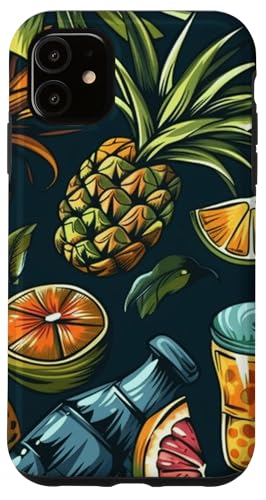 Tropisches Obst-Design, Ananas und Zitrusfrüchte, Sommer Hülle für iPhone 11 Tropisches Obst-Design, Ananas und Zitrusfrüchte, Sommer Hülle für iPhone 11 von Fun Summer Beach Designs