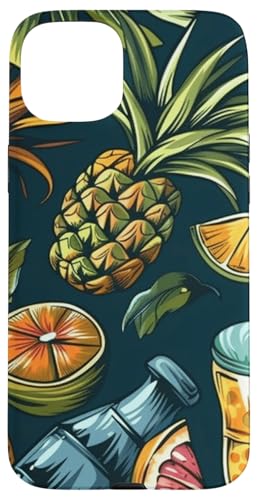 Tropisches Obst-Design, Ananas und Zitrusfrüchte, Sommer Hülle für iPhone 15 Plus Tropisches Obst-Design, Ananas und Zitrusfrüchte, Sommer Hülle für iPhone 15 Plus von Fun Summer Beach Designs