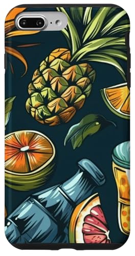 Tropisches Obst-Design, Ananas und Zitrusfrüchte, Sommer Hülle für iPhone 7 Plus/8 Plus Tropisches Obst-Design, Ananas und Zitrusfrüchte, Sommer Hülle für iPhone 7 Plus/8 Plus von Fun Summer Beach Designs