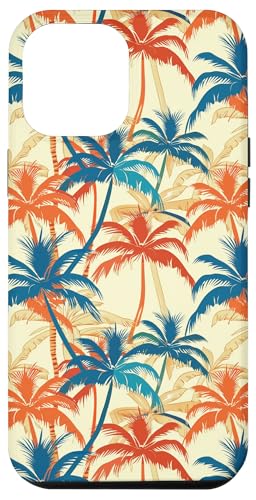 Tropisches Palmen-Design, Retro-Stil, Strand, Insel Hülle für iPhone 12 Pro Max Tropisches Palmen-Design, Retro-Stil, Strand, Insel Hülle für iPhone 12 Pro Max von Fun Summer Beach Designs