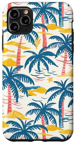 Tropisches Palmen-Design, Strand, Inselstimmung, Sommerdesign Hülle für iPhone 11 Pro Max Tropisches Palmen-Design, Strand, Inselstimmung, Sommerdesign Hülle für iPhone 11 Pro Max von Fun Summer Beach Designs