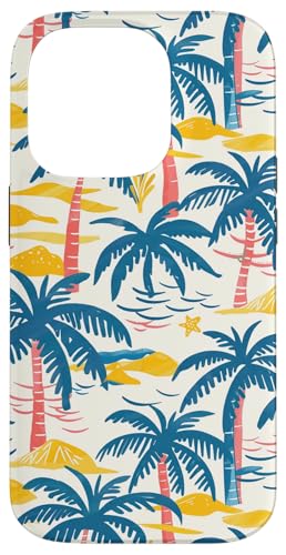 Tropisches Palmen-Design, Strand, Inselstimmung, Sommerdesign Hülle für iPhone 14 Pro Tropisches Palmen-Design, Strand, Inselstimmung, Sommerdesign Hülle für iPhone 14 Pro von Fun Summer Beach Designs