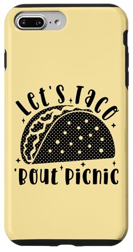 Let's Taco Bout It Lustiges mexikanisches Essen Tacos Picknick Hülle für iPhone 7 Plus/8 Plus Let's Taco Bout It Lustiges mexikanisches Essen Tacos Picknick Hülle für iPhone 7 Plus/8 Plus von Fun Taco
