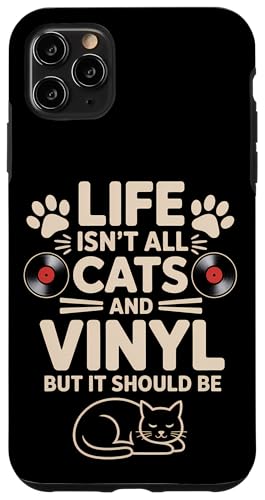 Cats And Vinyl Schallplatte Lustiges Vinyl Hülle für iPhone 11 Pro Max Cats And Vinyl Schallplatte Lustiges Vinyl Hülle für iPhone 11 Pro Max von Fun Vinyl Cool Vinyl And Cats Design
