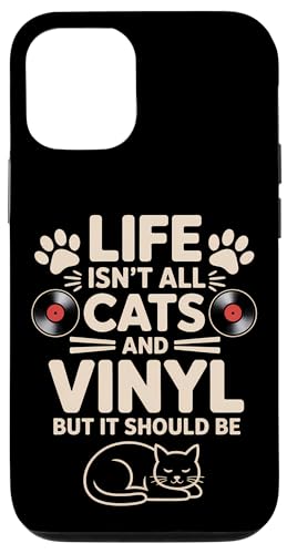 Cats And Vinyl Schallplatte Lustiges Vinyl Hülle für iPhone 12/12 Pro Cats And Vinyl Schallplatte Lustiges Vinyl Hülle für iPhone 12/12 Pro von Fun Vinyl Cool Vinyl And Cats Design