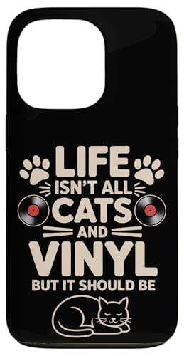 Cats And Vinyl Schallplatte Lustiges Vinyl Hülle für iPhone 13 Pro Cats And Vinyl Schallplatte Lustiges Vinyl Hülle für iPhone 13 Pro von Fun Vinyl Cool Vinyl And Cats Design