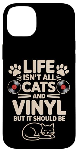 Cats And Vinyl Schallplatte Lustiges Vinyl Hülle für iPhone 14 Plus Cats And Vinyl Schallplatte Lustiges Vinyl Hülle für iPhone 14 Plus von Fun Vinyl Cool Vinyl And Cats Design