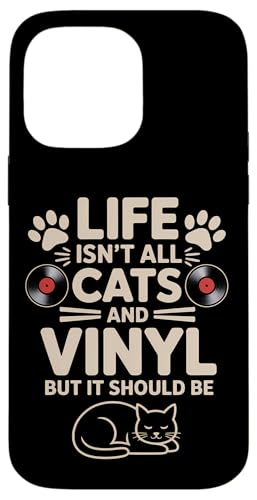 Cats And Vinyl Schallplatte Lustiges Vinyl Hülle für iPhone 14 Pro Max Cats And Vinyl Schallplatte Lustiges Vinyl Hülle für iPhone 14 Pro Max von Fun Vinyl Cool Vinyl And Cats Design