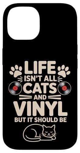 Cats And Vinyl Schallplatte Lustiges Vinyl Hülle für iPhone 14 Cats And Vinyl Schallplatte Lustiges Vinyl Hülle für iPhone 14 von Fun Vinyl Cool Vinyl And Cats Design
