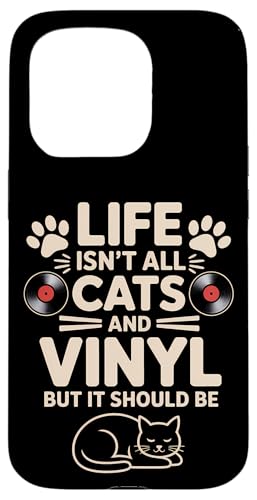 Cats And Vinyl Schallplatte Lustiges Vinyl Hülle für iPhone 15 Pro Cats And Vinyl Schallplatte Lustiges Vinyl Hülle für iPhone 15 Pro von Fun Vinyl Cool Vinyl And Cats Design
