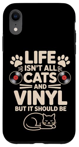 Cats And Vinyl Schallplatte Lustiges Vinyl Hülle für iPhone XR Cats And Vinyl Schallplatte Lustiges Vinyl Hülle für iPhone XR von Fun Vinyl Cool Vinyl And Cats Design