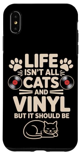 Cats And Vinyl Schallplatte Lustiges Vinyl Hülle für iPhone XS Max Cats And Vinyl Schallplatte Lustiges Vinyl Hülle für iPhone XS Max von Fun Vinyl Cool Vinyl And Cats Design