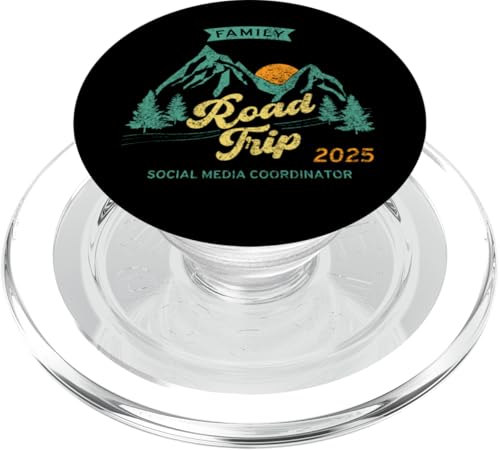 Fun Matching Family Road Trip 2025 - Social Media Coordinator PopSockets PopGrip für MagSafe Fun Matching Family Road Trip 2025 - Social Media Coordinator PopSockets PopGrip für MagSafe von Fun matching designs for Family Road Trip 2025