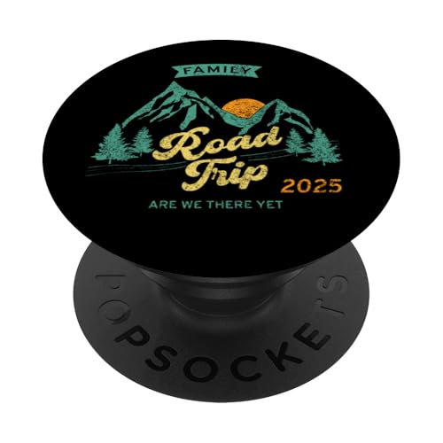 Lustiger passender Familien-Roadtrip 2025 — Sind wir schon da PopSockets Klebender PopGrip Lustiger passender Familien-Roadtrip 2025 — Sind wir schon da PopSockets Klebender PopGrip von Fun matching designs for Family Road Trip 2025