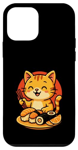 Katze Sushi Cartoon Japan Sonne Anime Kawaii Manga Hülle für iPhone 12 mini Katze Sushi Cartoon Japan Sonne Anime Kawaii Manga Hülle für iPhone 12 mini von Fun