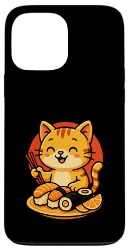 Katze Sushi Cartoon Japan Sonne Anime Kawaii Manga Hülle für iPhone 13 Pro Max Katze Sushi Cartoon Japan Sonne Anime Kawaii Manga Hülle für iPhone 13 Pro Max von Fun