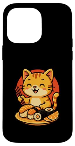 Katze Sushi Cartoon Japan Sonne Anime Kawaii Manga Hülle für iPhone 14 Pro Max Katze Sushi Cartoon Japan Sonne Anime Kawaii Manga Hülle für iPhone 14 Pro Max von Fun