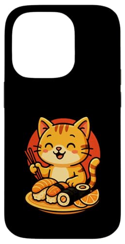 Katze Sushi Cartoon Japan Sonne Anime Kawaii Manga Hülle für iPhone 14 Pro Katze Sushi Cartoon Japan Sonne Anime Kawaii Manga Hülle für iPhone 14 Pro von Fun