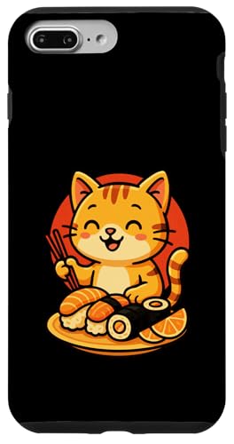 Katze Sushi Cartoon Japan Sonne Anime Kawaii Manga Hülle für iPhone 7 Plus/8 Plus Katze Sushi Cartoon Japan Sonne Anime Kawaii Manga Hülle für iPhone 7 Plus/8 Plus von Fun