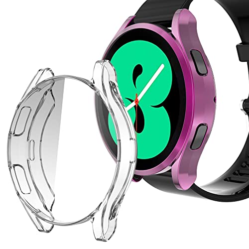 FunBand Kompatibel mit Galaxy Watch 4 Classic 42mm 46mm Schutzhülle Hülle,Flexibles TPU Vollschutz Display Schutz Full Coverage Stoßfestes Displayschutz Hülle für Galaxy Watch 4 Classic 42mm 46mm FunBand Kompatibel mit Galaxy Watch 4 Classic 42mm 46mm Schutzhülle Hülle,Flexibles TPU Vollschutz Display Schutz Full Coverage Stoßfestes Displayschutz Hülle für Galaxy Watch 4 Classic 42mm 46mm von FunBand