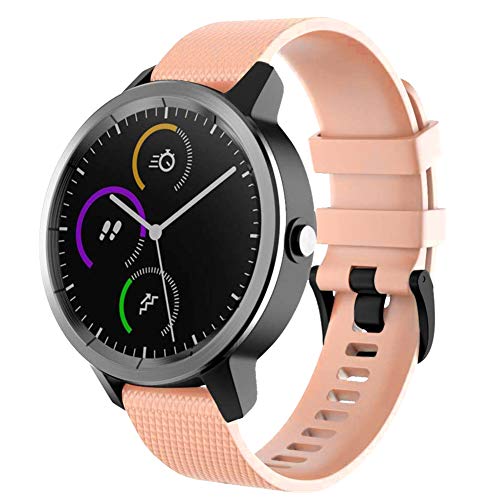 FunBand kompatibel mit Garmin Vivoactive 3 Armband, Silikon Replacement Uhrenarmband für Garmin Vivoactive 3 / Samsung Gear S2 Classic/Samsung Gear Sport/Galaxy Watch 42mm / Galaxy Watch Active FunBand kompatibel mit Garmin Vivoactive 3 Armband, Silikon Replacement Uhrenarmband für Garmin Vivoactive 3 / Samsung Gear S2 Classic/Samsung Gear Sport/Galaxy Watch 42mm / Galaxy Watch Active von FunBand