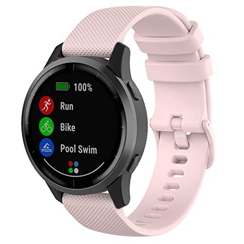 FunBand kompatibel mit Garmin Vivoactive 4 Armband, Silikon Replacement Uhrenarmband für Samsung Galaxy Watch 3 45mm/Huawei Watch GT 2 46mm/Samsung Galaxy Watch 46mm/Gear S3 Frontier Smartwatch von FunBand