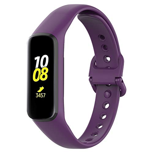 FunBand kompatibel mit Samsung Galaxy Fit 2 R220 Armband, Silikon Sport wasserdichte Fitnessuhr Ersatzarmband Ersatz Bandfür Samsung Galaxy Fit 2 R220 Smart Watch von FunBand
