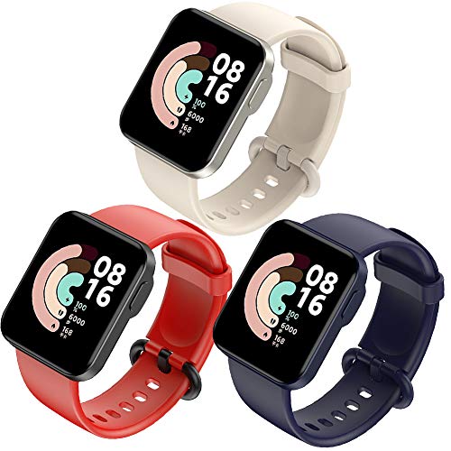 FunBand kompatibel mit Xiaomi Mi Watch Lite/Redmi Watch Lite Armband, Sport Ersatzband Uhrenarmban Wasserdicht Ersatz Uhrenarmbänder für Xiaomi Mi Watch Lite/Redmi Watch Lite Smart Watch von FunBand