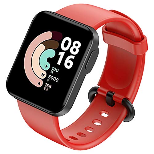 FunBand kompatibel mit Xiaomi Mi Watch Lite/Redmi Watch Lite Armband, Sport Ersatzband Uhrenarmban Wasserdicht Ersatz Uhrenarmbänder für Xiaomi Mi Watch Lite/Redmi Watch Lite Smart Watch von FunBand