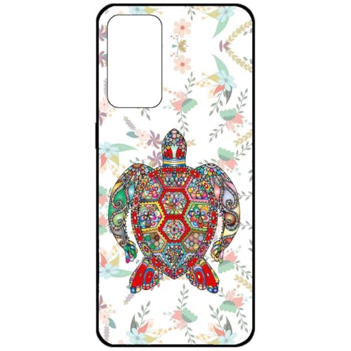 FunKaz Schutzhülle für Realme GT Master / Q3 Pro Carnival – Schildkröte, Blumenmotiv, TPU, Schwarz FunKaz Schutzhülle für Realme GT Master / Q3 Pro Carnival – Schildkröte, Blumenmotiv, TPU, Schwarz von FunKaz