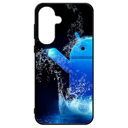 FunKaz Schutzhülle für Samsung Galaxy A36 – Bugdroid Kleiner Roboter Android Blau im Wasser – Schutzhülle Schwarz TPU FunKaz Schutzhülle für Samsung Galaxy A36 – Bugdroid Kleiner Roboter Android Blau im Wasser – Schutzhülle Schwarz TPU von FunKaz
