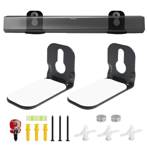 FunWorth Universelles Soundbar-Wandhalterungs-Set, Soundbar-Montage unter dem Fernseher, robustes Stahlregal, kompatibel mit Samsung, Sony, Bose, Sonos, JBL (Anti-Rutsch-Pads, komplettes Hardware-Kit FunWorth Universelles Soundbar-Wandhalterungs-Set, Soundbar-Montage unter dem Fernseher, robustes Stahlregal, kompatibel mit Samsung, Sony, Bose, Sonos, JBL (Anti-Rutsch-Pads, komplettes Hardware-Kit von FunWorth