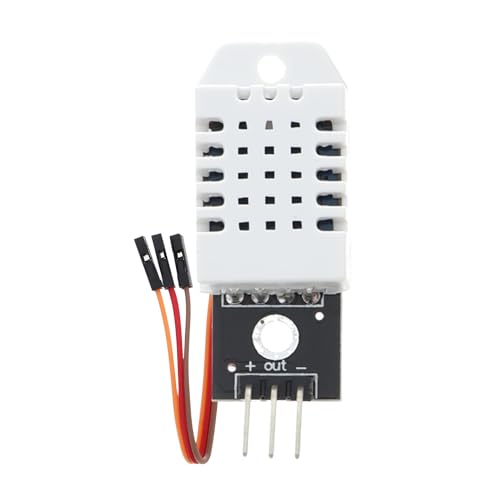 Funduino Temperatur- und Luftfeuchtigkeitssensor, Typ DHT, für Arduino, Raspberry Pi - inklusive Anschlusskabel, direkt am Mikrocontroller verwendbar - 1 Stück von Funduino