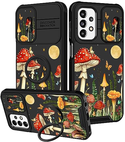 Funermei (2in1 für Samsung Galaxy A23 5G Hülle für Frauen Skelett Schädel Niedliche Mädchen Handyhülle Goth Gothic Einzigartiges Design mit Kamera-Abdeckung und Ringständer für Galaxy A23 5G/4G Hülle Funermei (2in1 für Samsung Galaxy A23 5G Hülle für Frauen Skelett Schädel Niedliche Mädchen Handyhülle Goth Gothic Einzigartiges Design mit Kamera-Abdeckung und Ringständer für Galaxy A23 5G/4G Hülle von Funermei